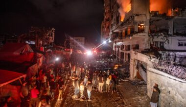 Seven dead after Israel kills Hamas military chief in Gaza
