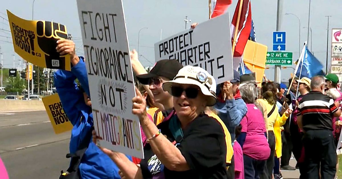 Thousands rally across Alberta as some warn separation debate is overshadowing other concerns - CTV News
