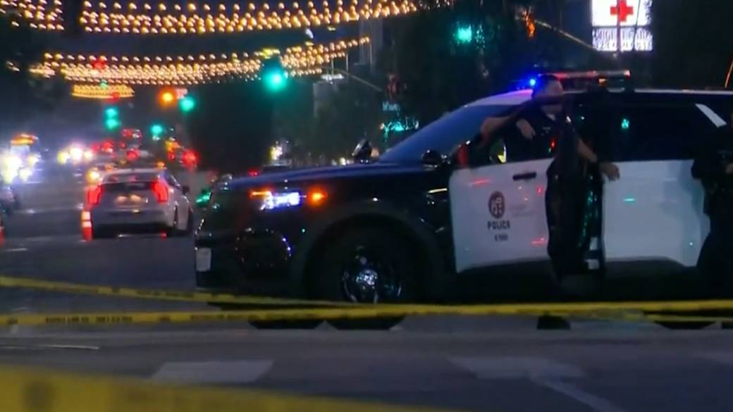 Click to play video: 'Suspect accused of ramming into crowd outside L.A. nightclub in police custody'