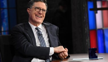 In The Late Show’s melancholy, sci-fi finale, Stephen Colbert broke the comedy-variety-talk continuum