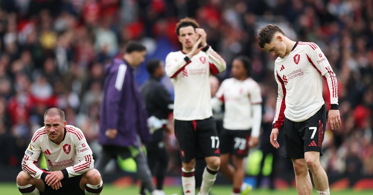 Liverpool have become awfully comfortable with losing under Arne Slot – The Irish Times
