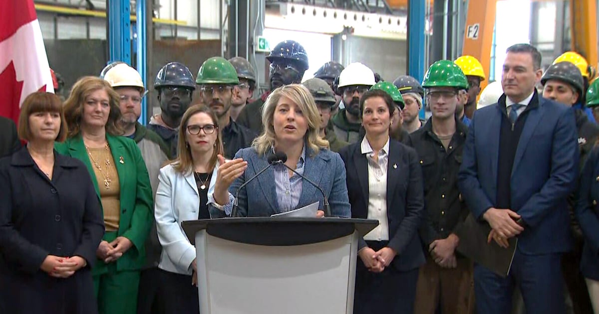 Federal government announces new $1B loan program for steel, aluminum businesses hit by Trump tariffs - CTV News