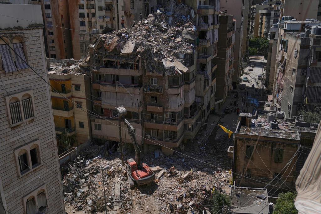 Israeli airstrikes kill 5 in Lebanon as Hezbollah rockets hit Israel