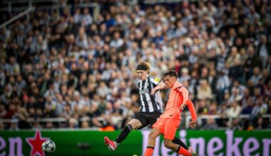 Anthony Gordon's four records at Newcastle United