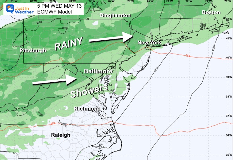May 10 weather storm forecast Wednesday