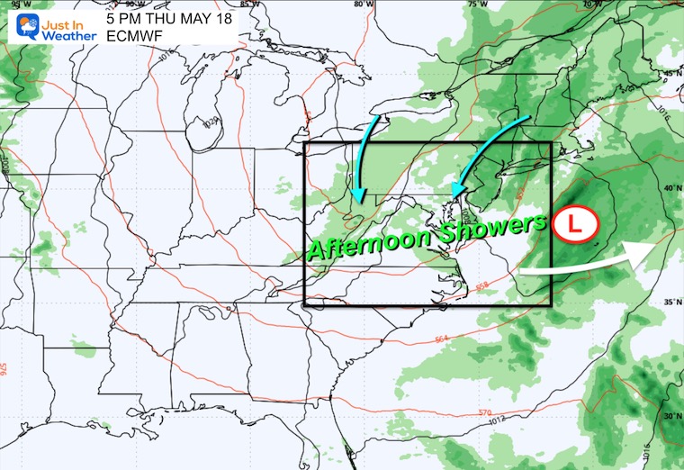 May 11 weather rain Thursday