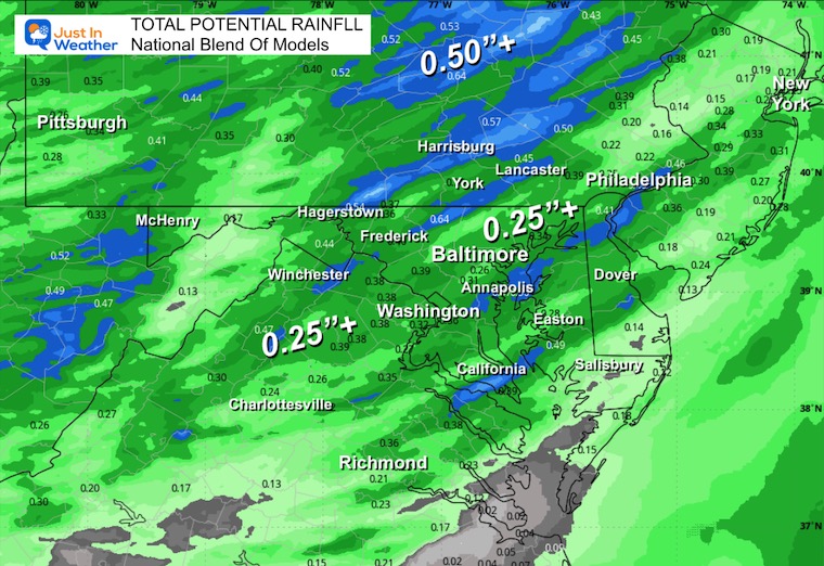 May 12 weather forecast rain total