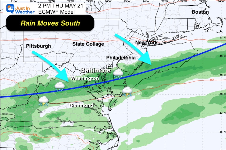 ScreeMay 18 weather storm map Thursday