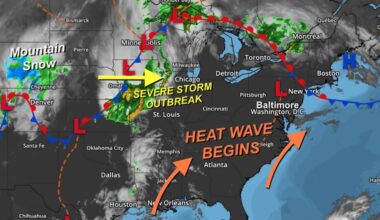 May 18 weather storm map heat wave Monday morning