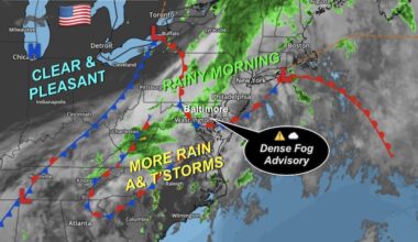 May 25 weather Memorial Day Monday morning storm map