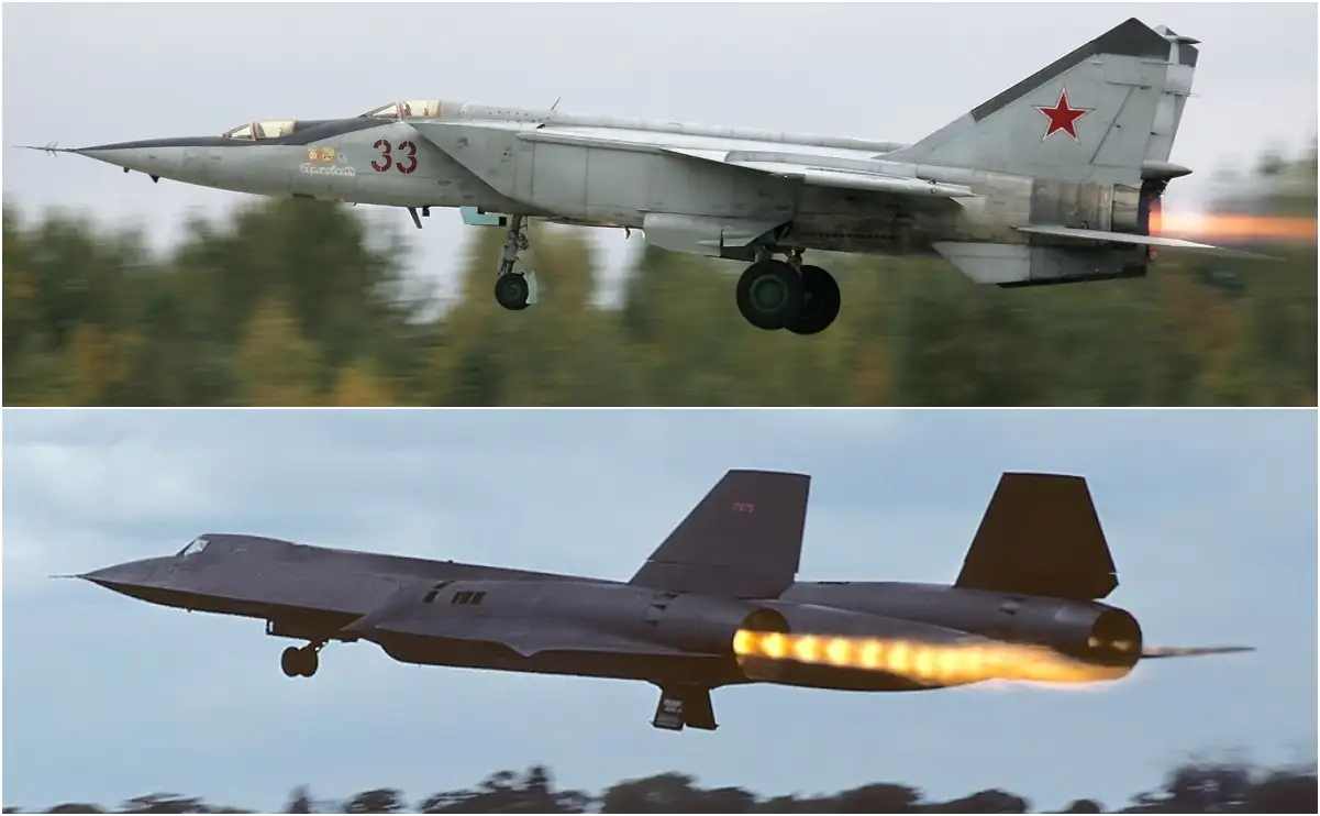 Soviet MiG-25 pilot tells why Foxbats were not able to fire a single missile at SR-71 Blackbird Mach 3 spy planes