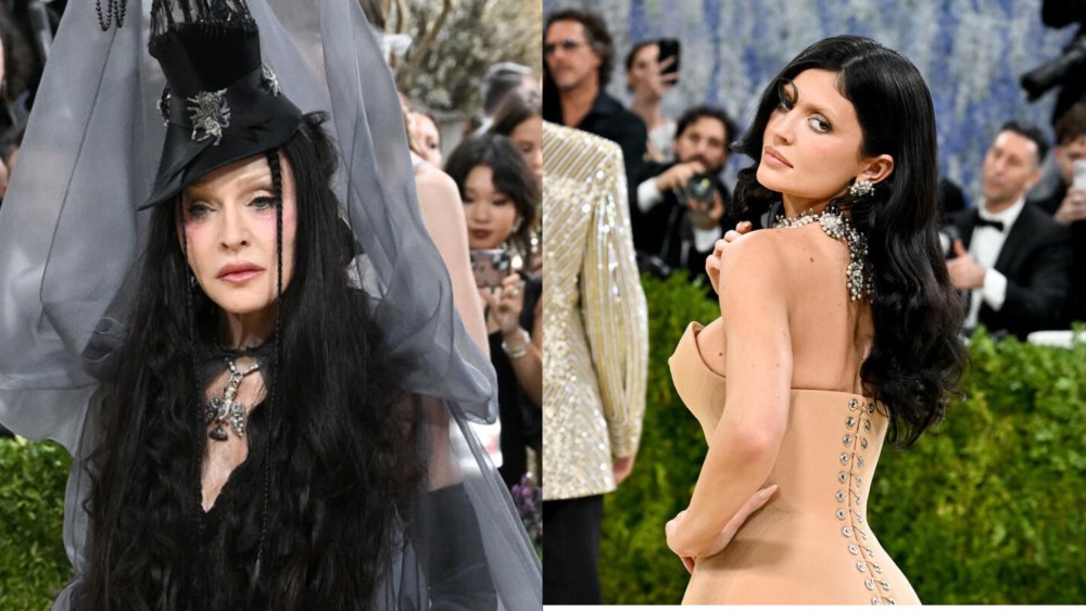 Madonna and Kylie Jenner at the 2026 Met Gala.