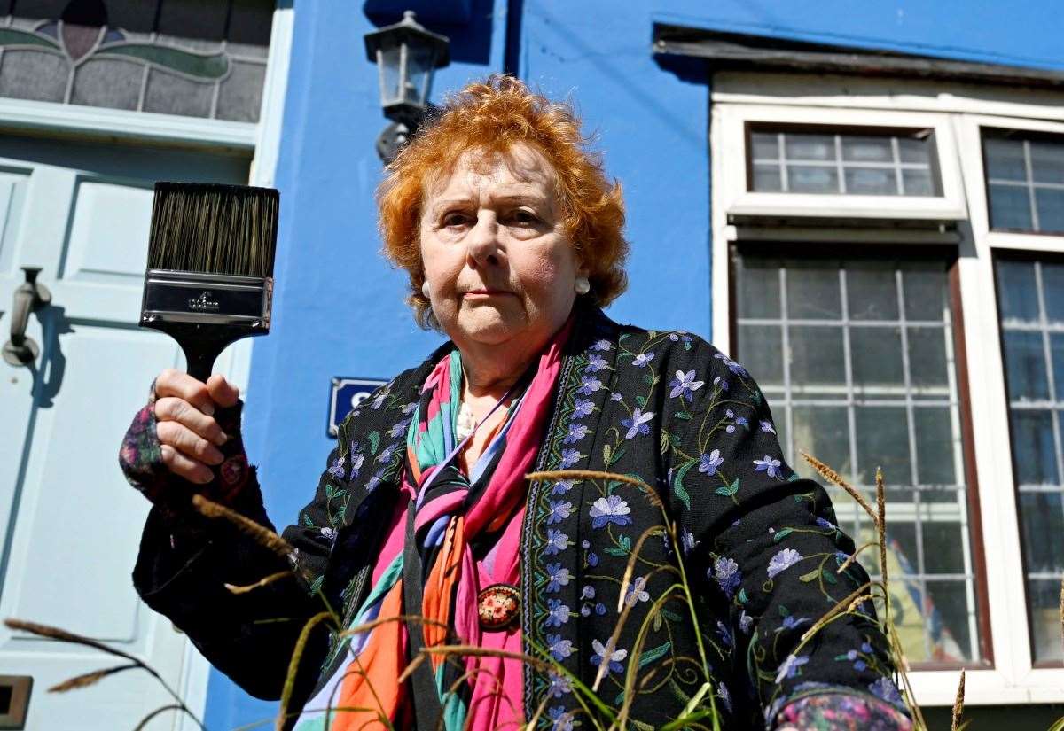 Pensioner told to repaint blue home in Deal after enforcement action by Dover District Council