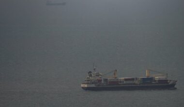Trump says the US will ‘guide’ stranded ships from the Strait of Hormuz, starting on Monday