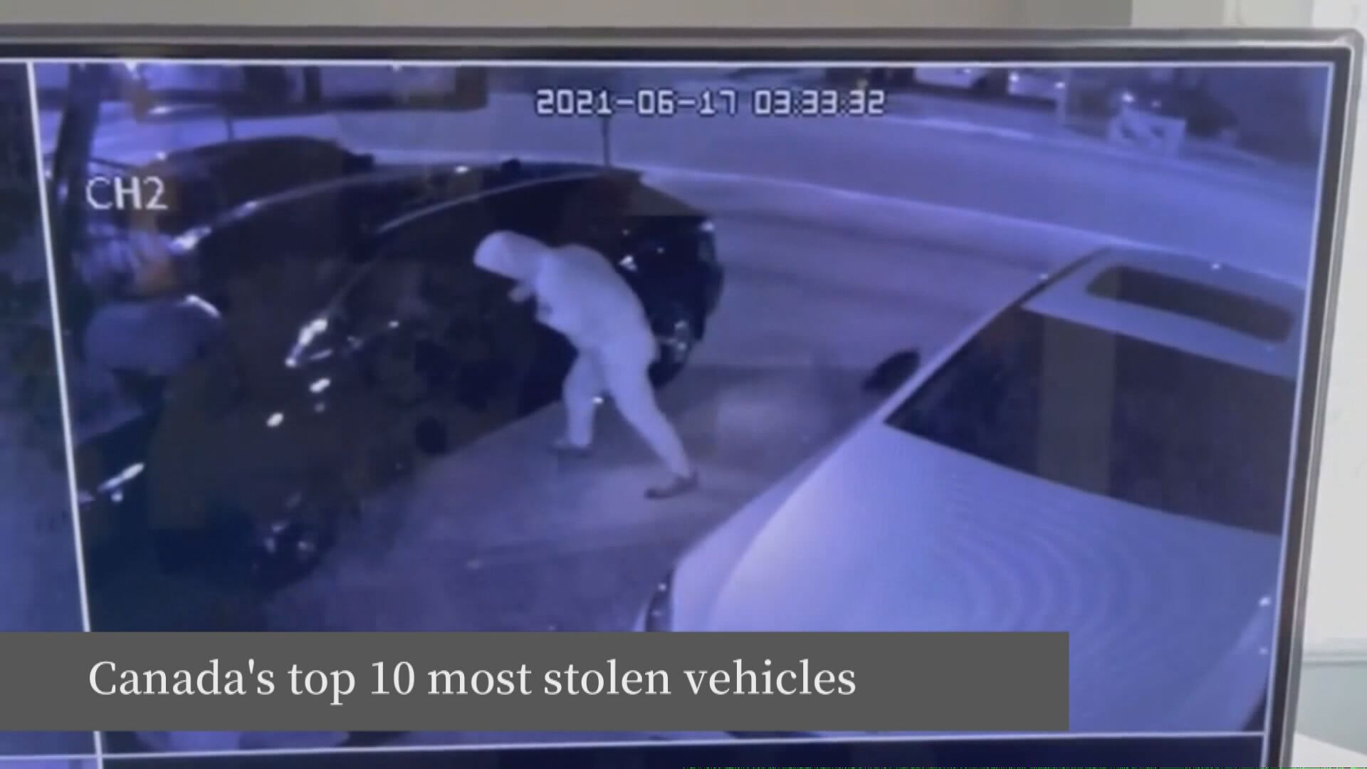 Click to play video: 'Canada’s most stolen vehicles'