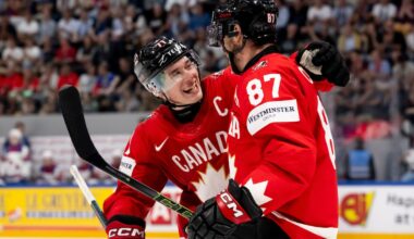 Canada eliminates U.S. in hockey worlds quarterfinal