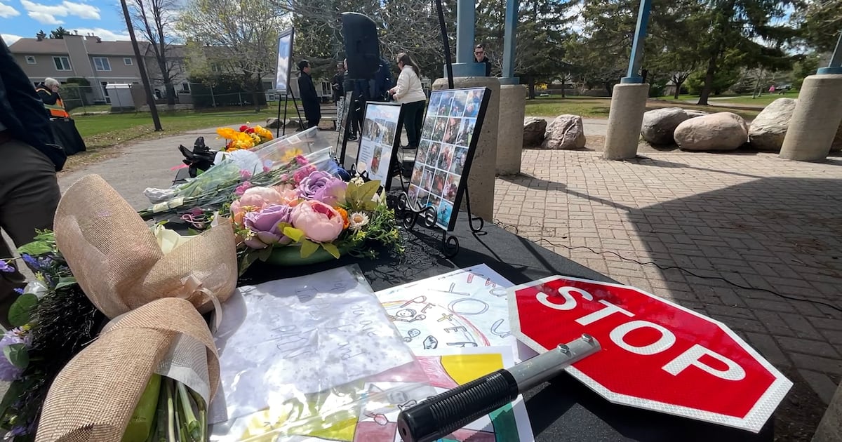 Barrhaven community gathers to honour crossing guard ‘with a friendly smile’ killed on duty - CTV News