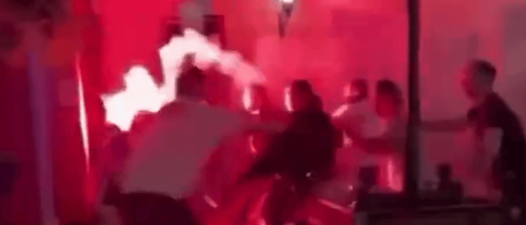 Arrests made after Arsenal and PSG fans clash in shocking mass brawl before Champions League final - London Evening Standard
