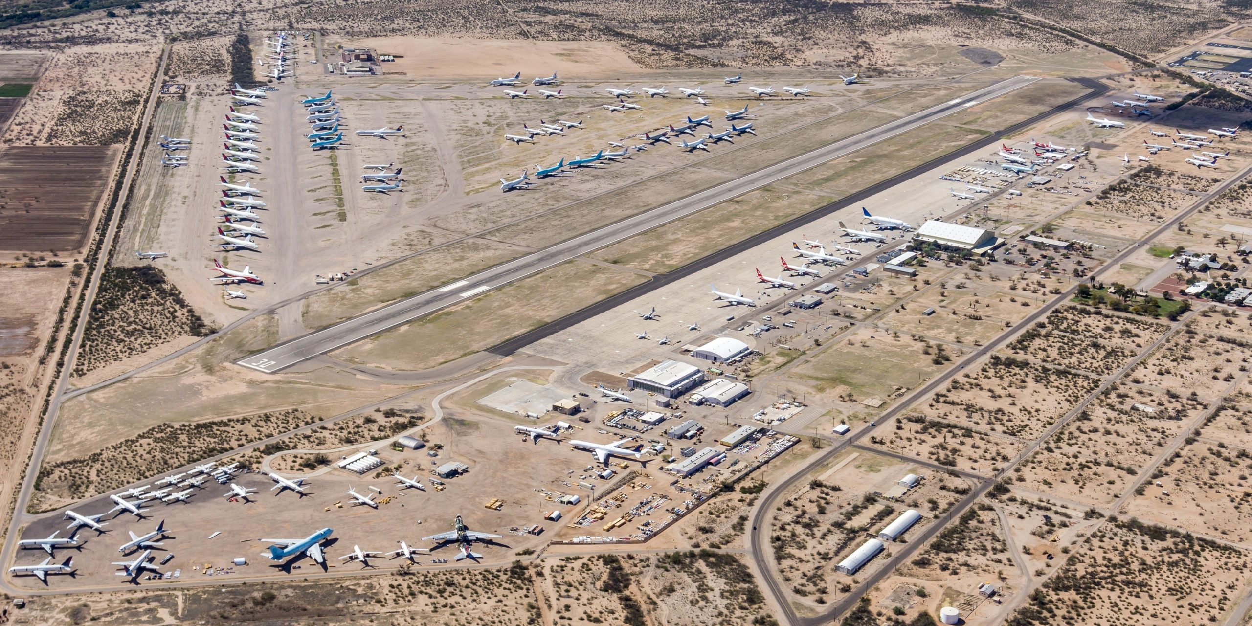 Pinal Airpark From The Air