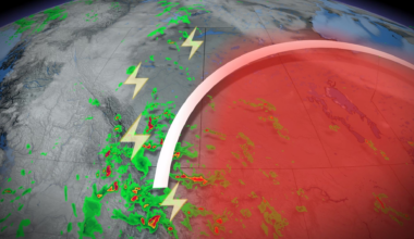 'Ring of fire' storm potential covers the Prairies amid heat