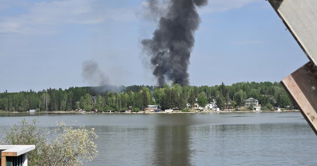 Wildfire in northern Alberta destroys 5 homes, county official says - CTV News