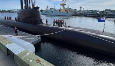 South Korean submarine arrives in B.C. as Canada nears procurement decision - CTV News