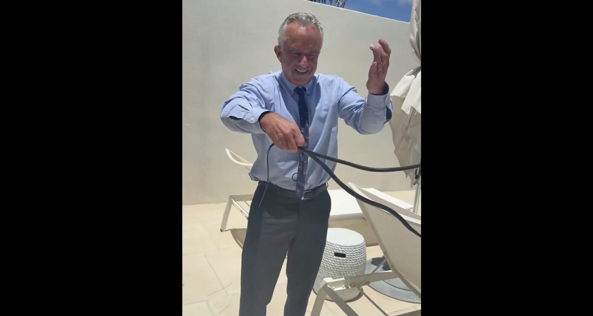 'You Are Nuts!' RFK Jr. Bitten After Picking Up Wild Snakes