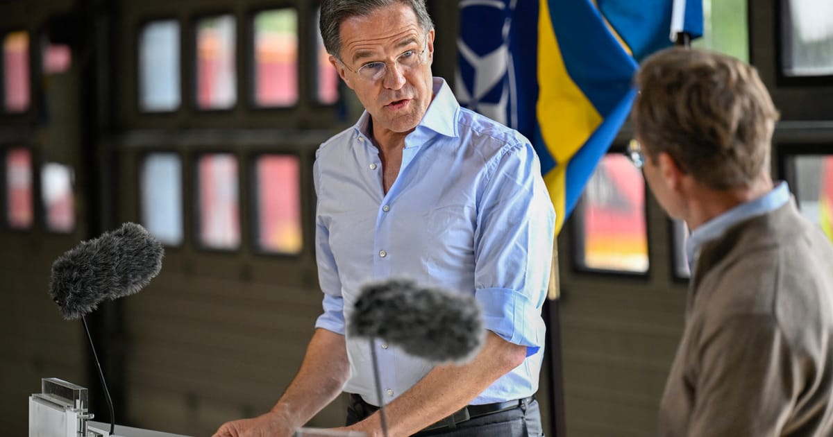 Rutte’s new plan to keep Trump in NATO: Buy more from the US – POLITICO