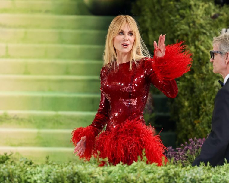NEW YORK, NY - MAY 04: Nicole Kidman is seen at Metropolitan Museum of Art on May 04, 2026 in New York City. (Photo by Jason Howard/Bauer-Griffin/GC Images) 15790403