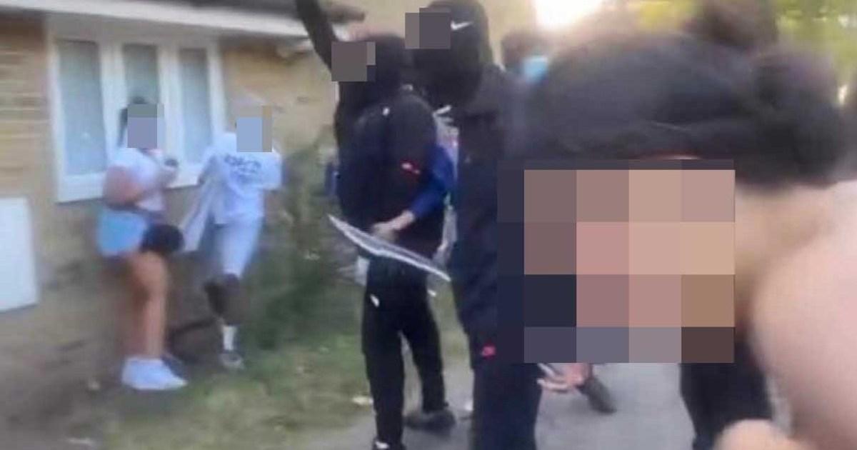 Teenager stabbed to death after machete gang storms house party in Hackney | News UK