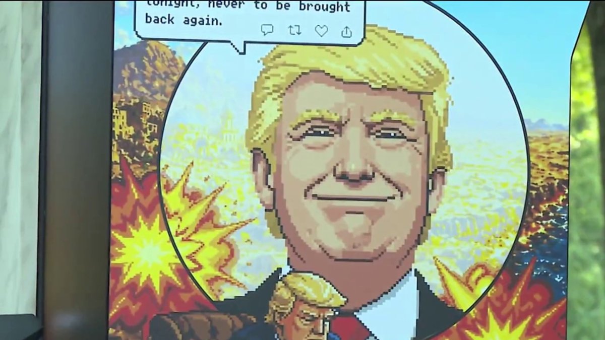 Order a Diet Coke, or bomb Iran? Satirical video game pops up at DC War Memorial – NBC4 Washington