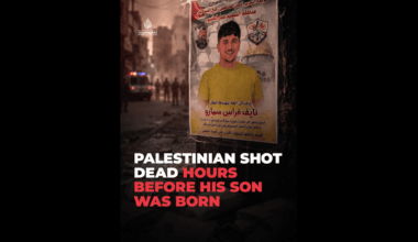 The Palestinian shot dead hours before his son was born | Israel-Palestine conflict