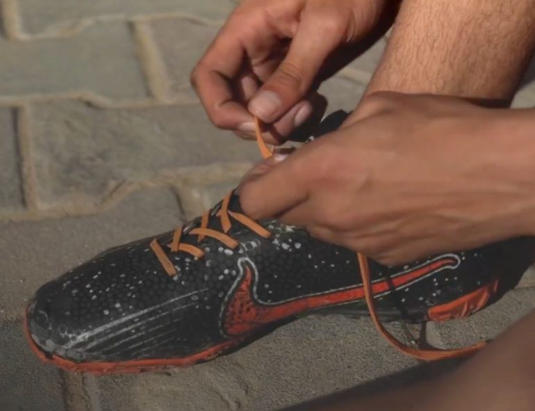 A Gaza Teen's Football Dream After Losing His Family [Screengrab/Al Jazeera]