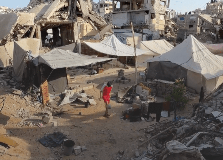 A Gaza Teen's Football Dream After Losing His Family [Screengrab/Al Jazeera]
