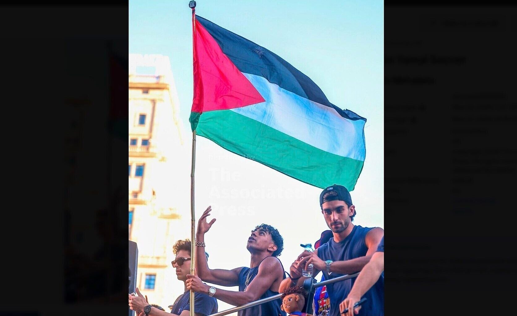 Spain defends soccer star Yamal over Israeli criticism of Palestinian flag display