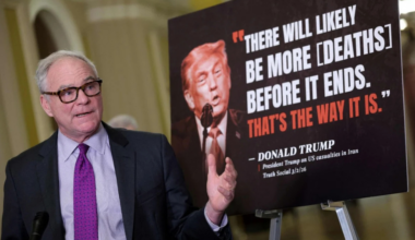 Senate narrowly backs Trump’s war on Iran, 50-49