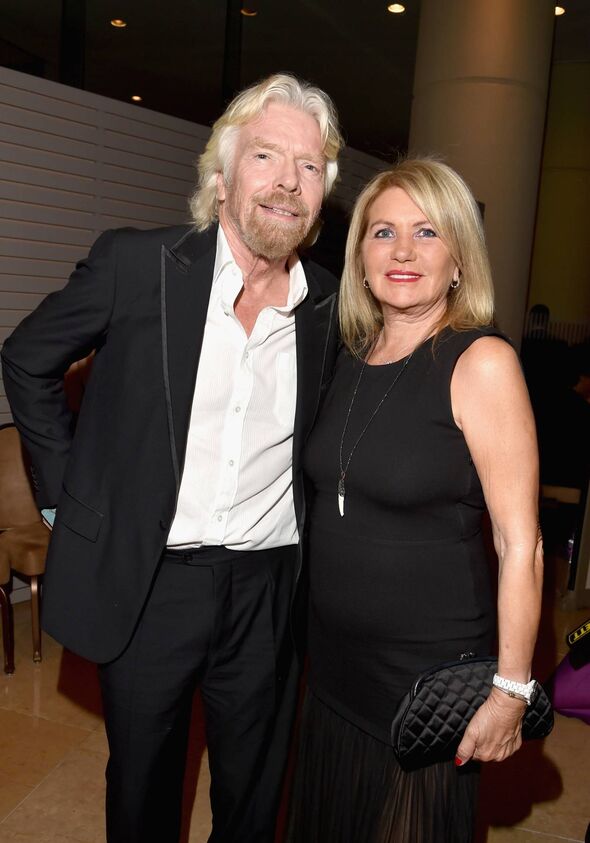 Sir Richard Branson and Lady Joan pictured Sir Richard Branson and Lady Joan pictured