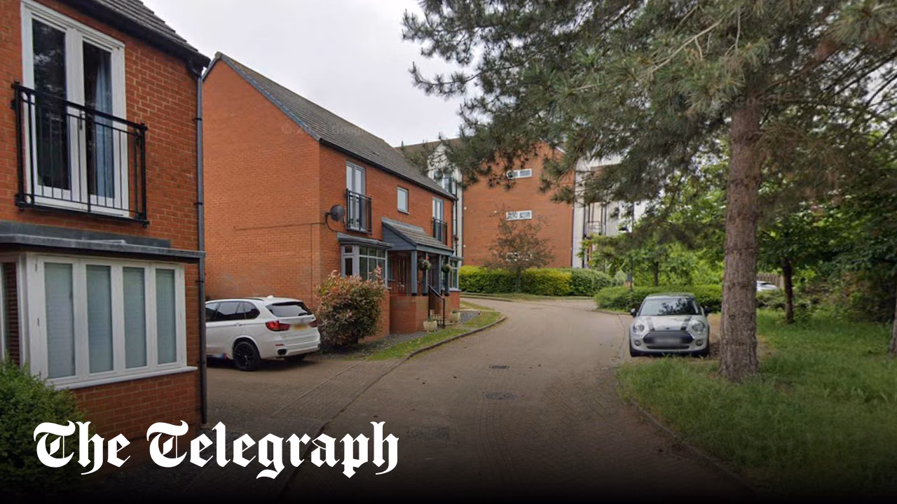 Man arrested over death of woman at property in suburb of Milton Keynes