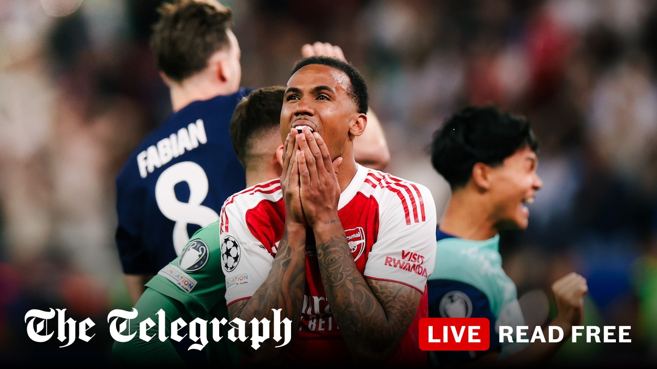 Arsenal lose Champions League final on penalties after Gabriel’s horror miss