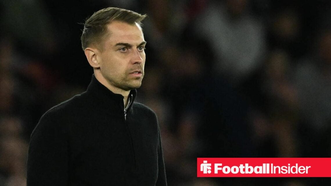 Southampton manager Tonda Eckert during the EFL Sky Bet Championship Play Off Second Leg match between Southampton and Middlesbrough at the St Mary...