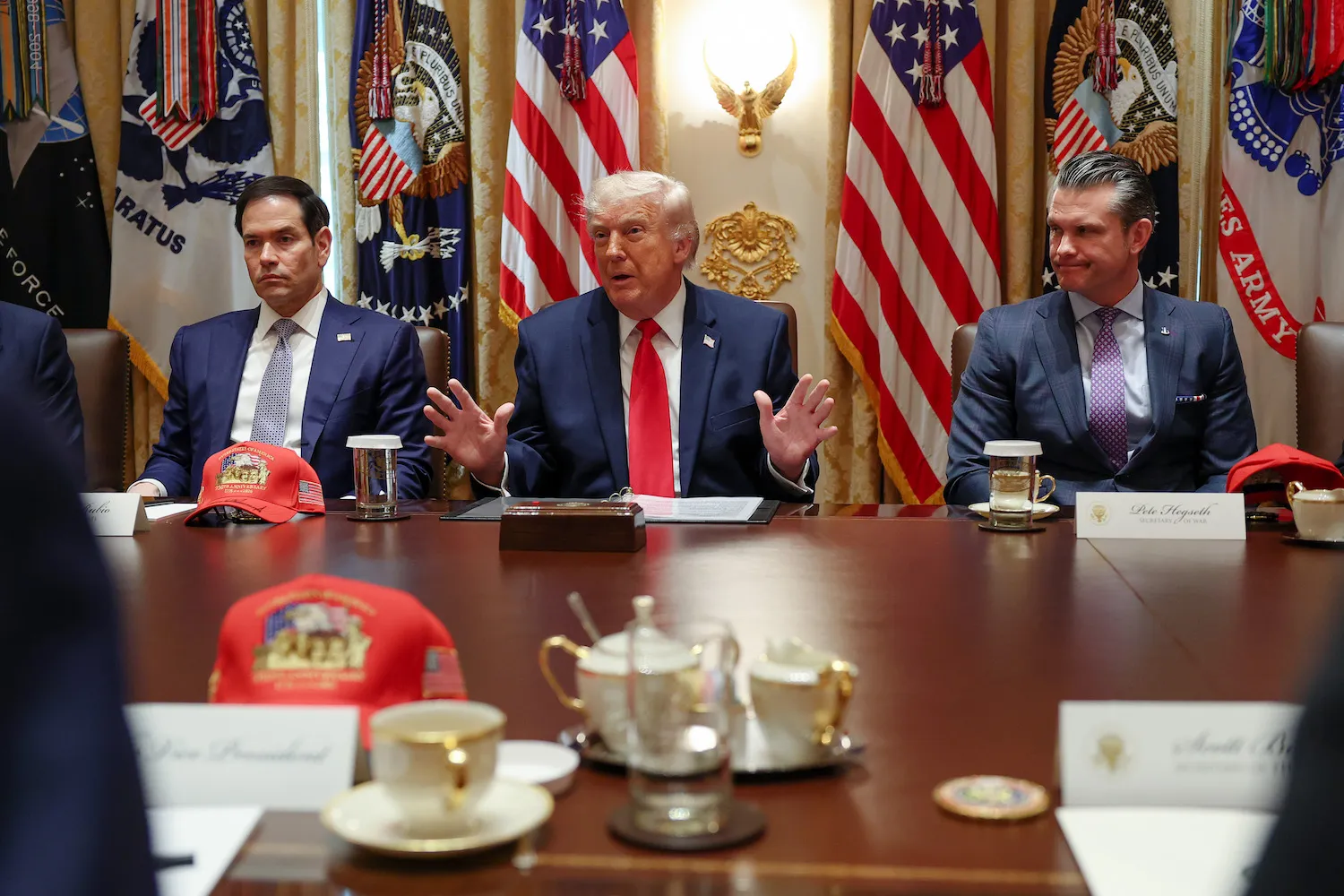 Trump Accuses Iran of Stalling Peace Talks Until the U.S. Midterm Elections