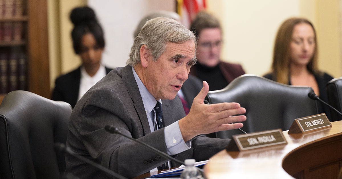 Merkley Blasts Senate Republicans for Failing to End Trump’s Illegal Iran War
