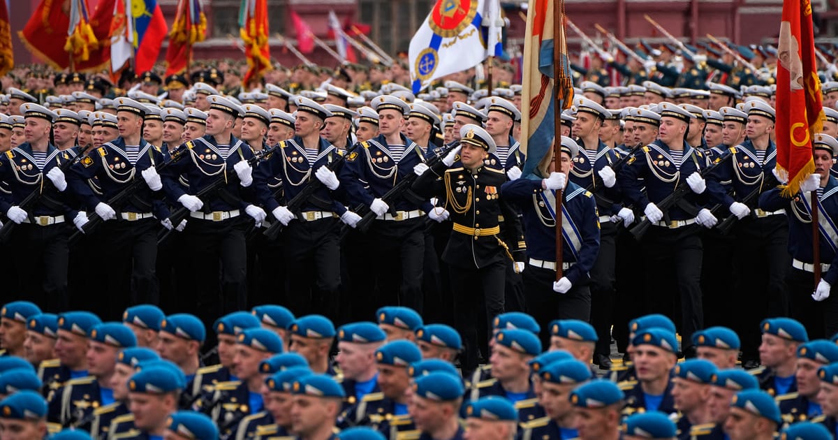 Putin leads scaled-down Victory Day celebration as temporary ceasefire holds – POLITICO