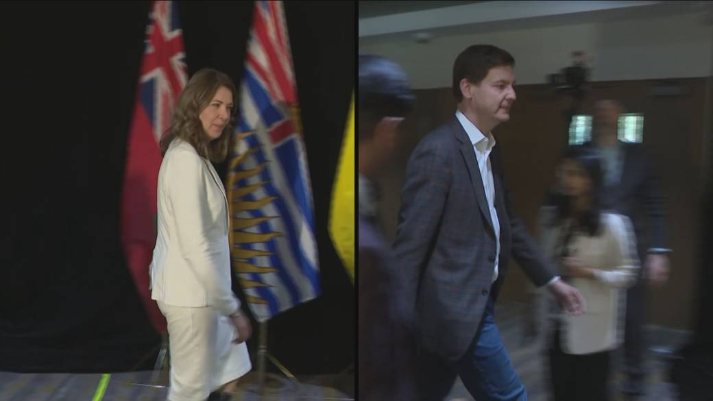 Click to play video: 'BC Premier David Eby in Kananaskis for Western Premier’s Conference'