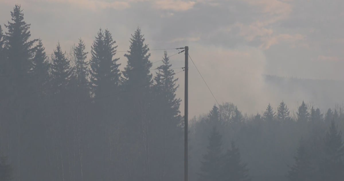 Wildfire evacuation order issued for county northwest of Edmonton - CTV News