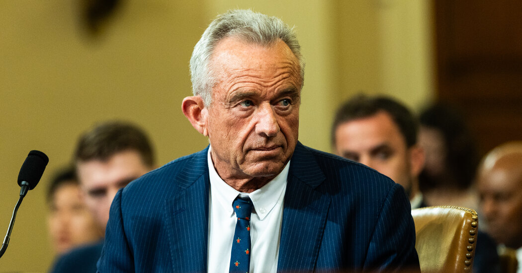 RFK Jr. Fires Leaders of Key Health Task Force