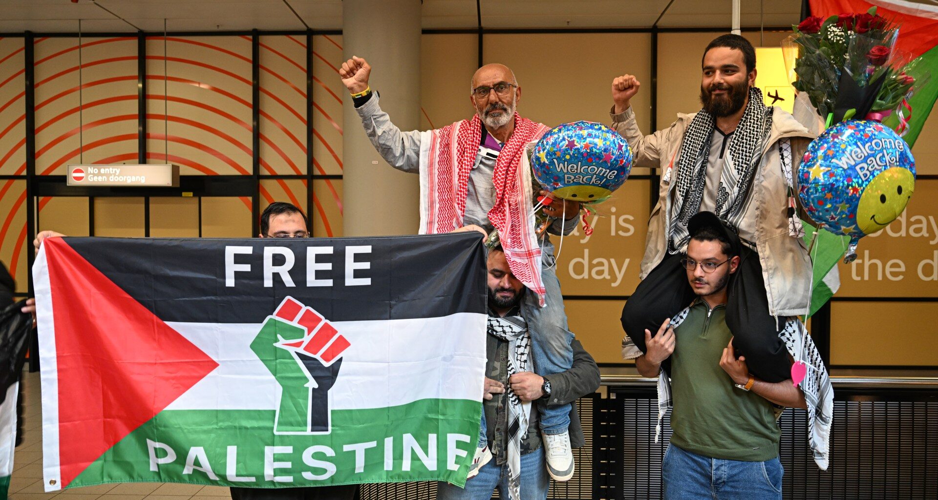 Detained Gaza aid flotilla activists arrive in Netherlands | Israel-Palestine conflict