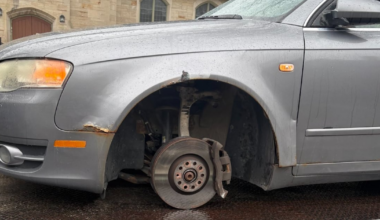 Loose tire strikes 2 vehicles on Hwy. 417 Wednesday morning - CTV News