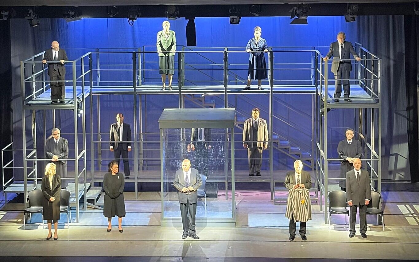 New drama 'The Eichmann Trial' at Jerusalem's Beit Ha'am takes same stage as actual trial
