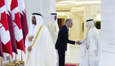 Carney government puts focus on diplomacy with frequent visits to Persian Gulf